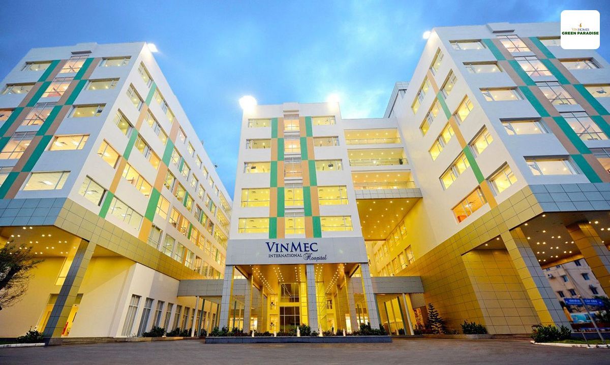 Bệnh viện đa khoa quốc tế Vinmec, một trong những tiện ích nổi bật trong các khu đô thị Vinhomes