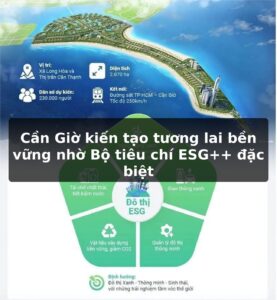 Cần Giờ kiến tạo tương lai bền vững nhờ Bộ tiêu chí ESG++ đặc biệt