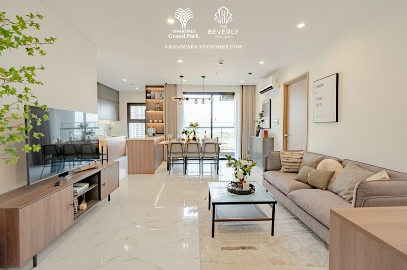 Hình ảnh nhà mẫu The Beverly Solari Vinhomes Grand Park
