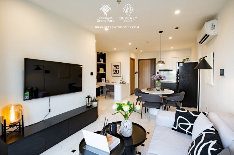 Hình ảnh nhà mẫu The Beverly Solari Vinhomes Grand Park