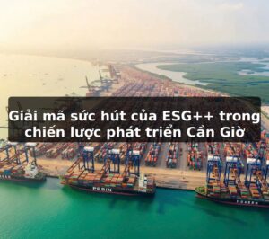 Giải mã sức hút của ESG++ trong chiến lược phát triển Cần Giờ