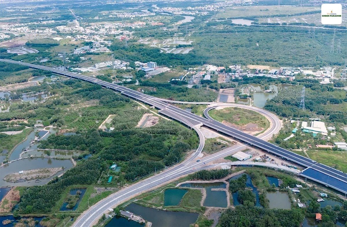 Cao tốc Bến Lức – Long Thành là hạ tầng quan trọng của miền Nam, giúp tăng kết nối liên vùng cho Vinhome Cần Giờ