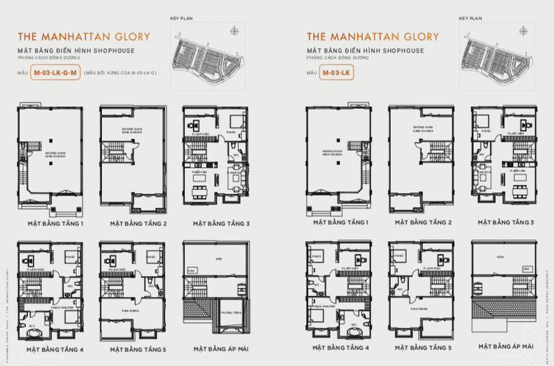 layout-shop-manhattan-glory-1 Layout Thiết Kế Nhà Phố