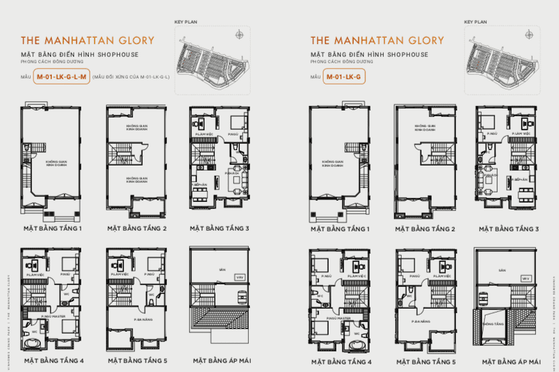 layout-shop-manhattan-glory-2 Layout Chi Tiết Shophouse/Nhà Phố Manhattan Glory
