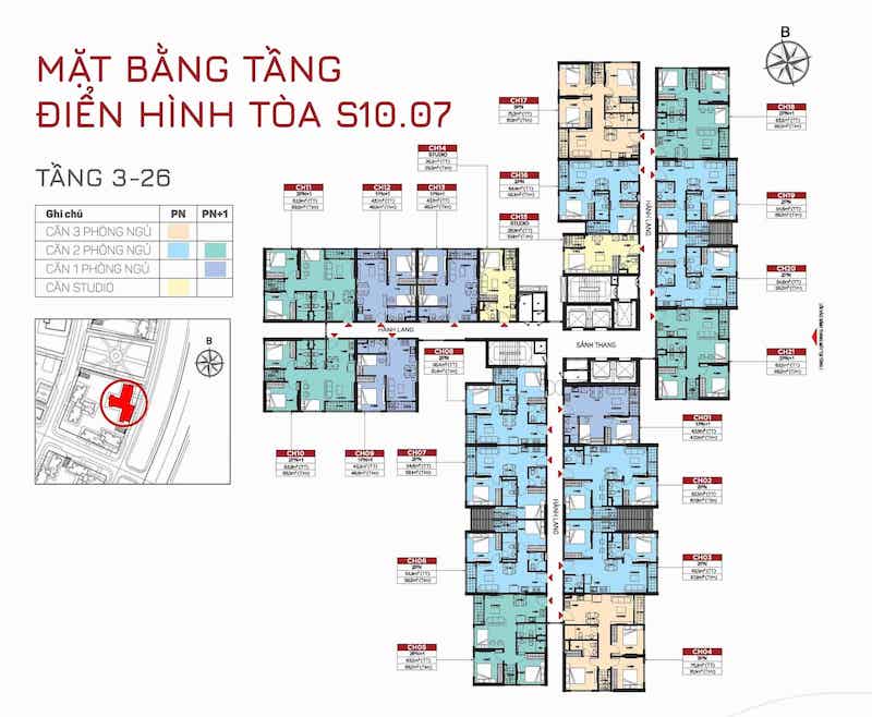 mat-bang-s1007-the-origami-tang-3-26 MẶT BẰNG TÒA S10.07 tầng 3 - 26