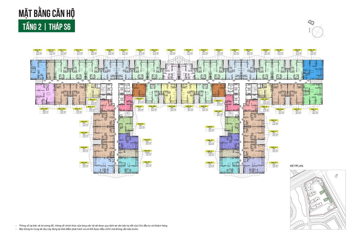 mat-bang-tang-2-toa-s6-vinhomes-symphony Mặt bằng S6 (Tầng 2)