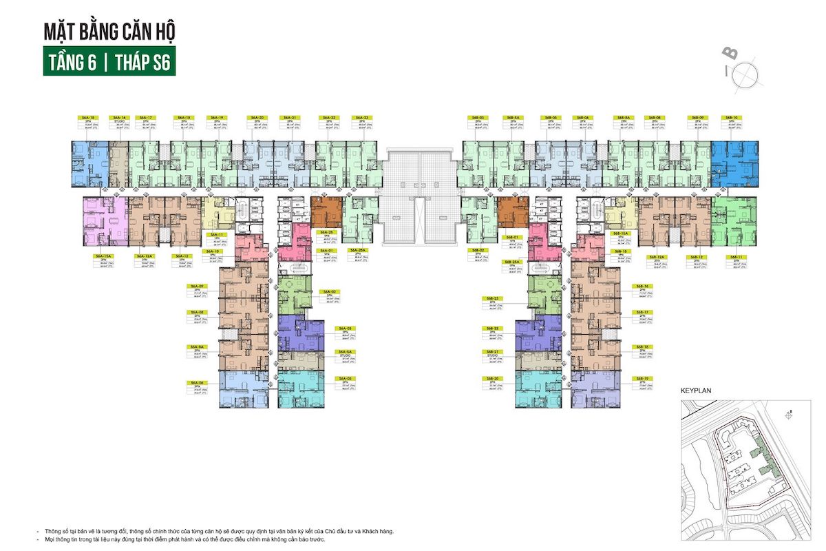 mat-bang-tang-6-toa-s6-vinhomes-symphony Mặt bằng S6 (Tầng 6)