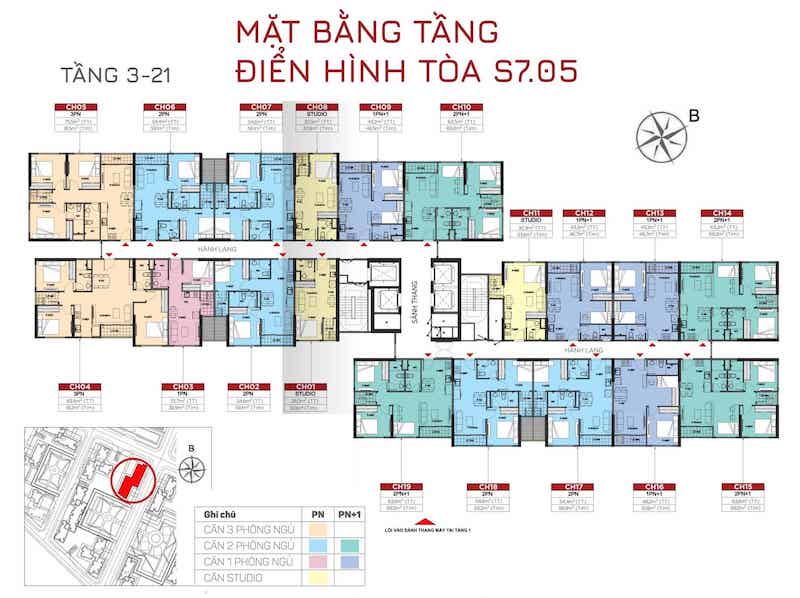 mb-s705 mặt bằng TÒA S7.05