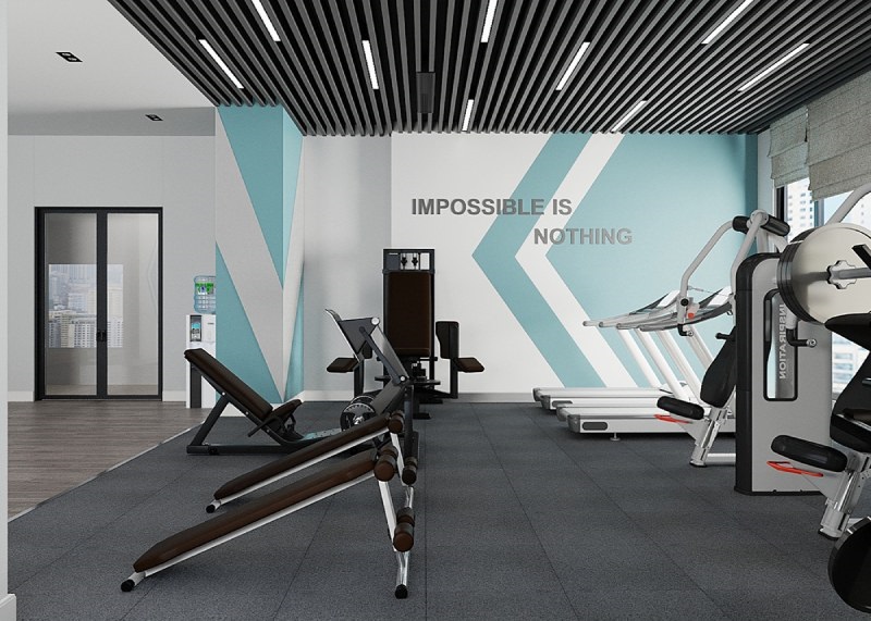 phong-gym-the-beverly-1 The Beverly được đầu tư hệ thống phòng gym cao cấp với trang thiết bị hiện đại, đạt tiêu chuẩn quốc tế.