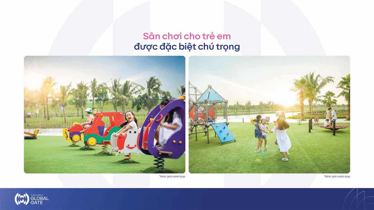 san-choi-gianh-cho-tre-em-tai-vinhomes-global-gate-duoc-dac-biet-chu-trong sân chơi cho trẻ em tại vinhomes global gate