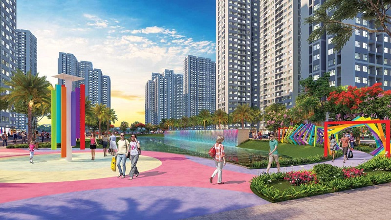 tien-ich-the-rainbow-6 Tiện Ích Quảng Trường Cầu Vồng Nội Khu Phân Khu The Rainbow
