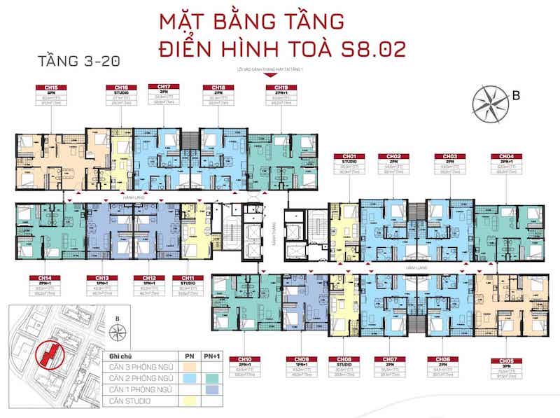 toa-s802 MẶT BẰNG TÒA S8.02 tầng 3 - 20