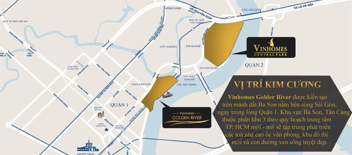 vi-tri-du-an-vinhomes-golden-river Vị Trí Tọa Lạc Chiến Lược của Vinhomes Golden River Ba Son Quận 1