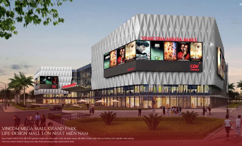 Trung tâm thương mại Vincom Mega Mall – thiên đường mua sắm & vui chơi giải trí.