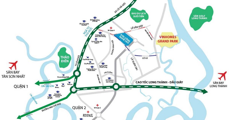 vinhomes-grand-park-vi-tri Vị Trí Nhà Phố Vinhomes Grand Park Quận 9